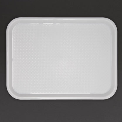 GF995 Olympia Kristallon polypropyleen dienblad wit 34,5x26,5cm