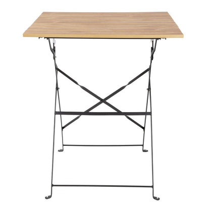 FU538 Bolero Perth Bestrating Stijl Vierkante Tafel Houteffect