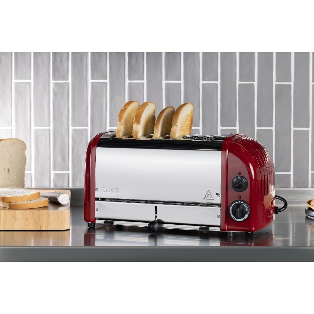 GD395 Dualit Vario broodrooster 6 sleuven rood 60154