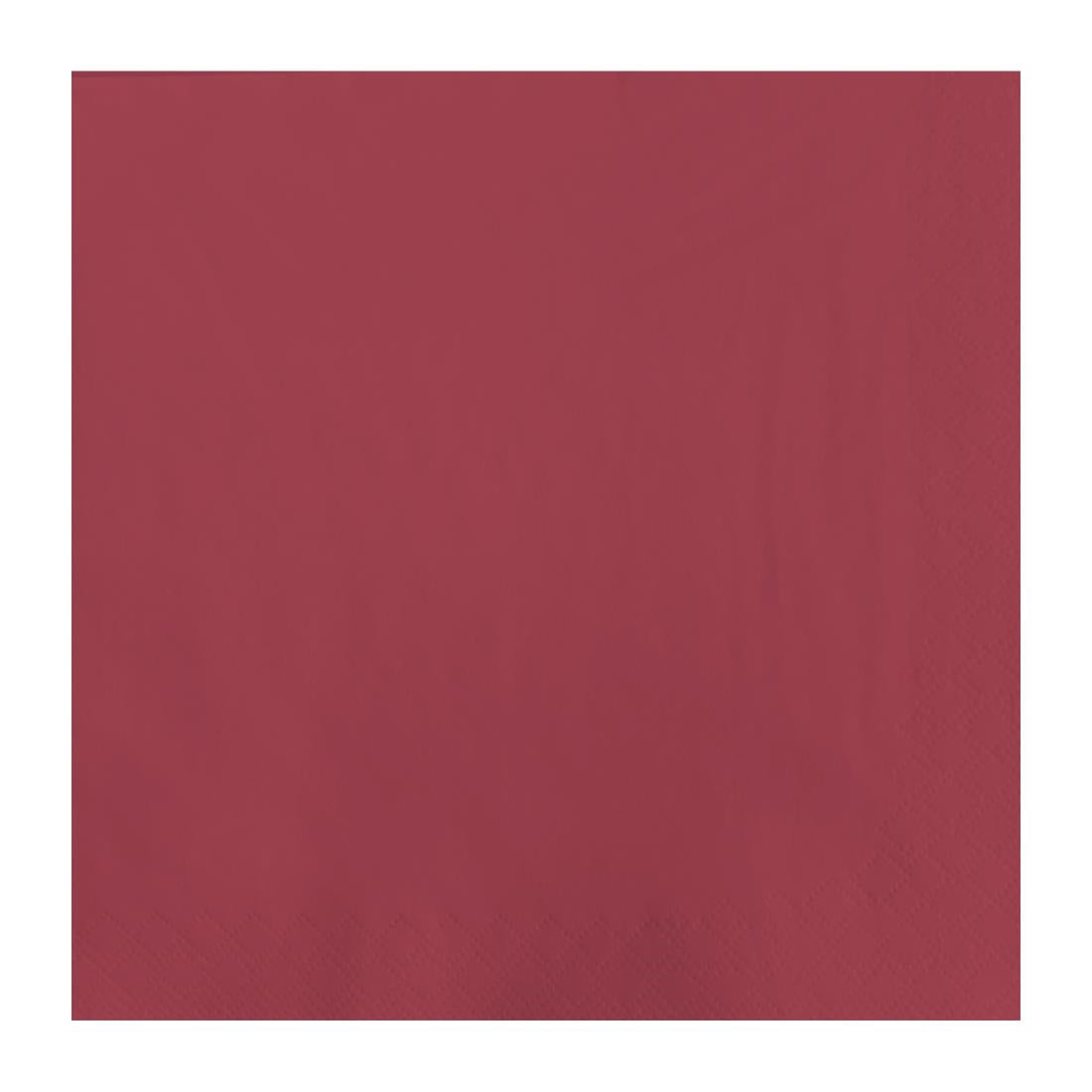 CK879 Fasana professionele tissueservetten bordeaux 33x33cm (1500 stuks)