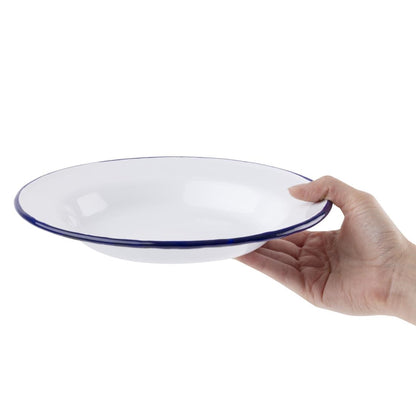 GM513 Olympia Emaille soepbord 24,5cm (6 stuks)