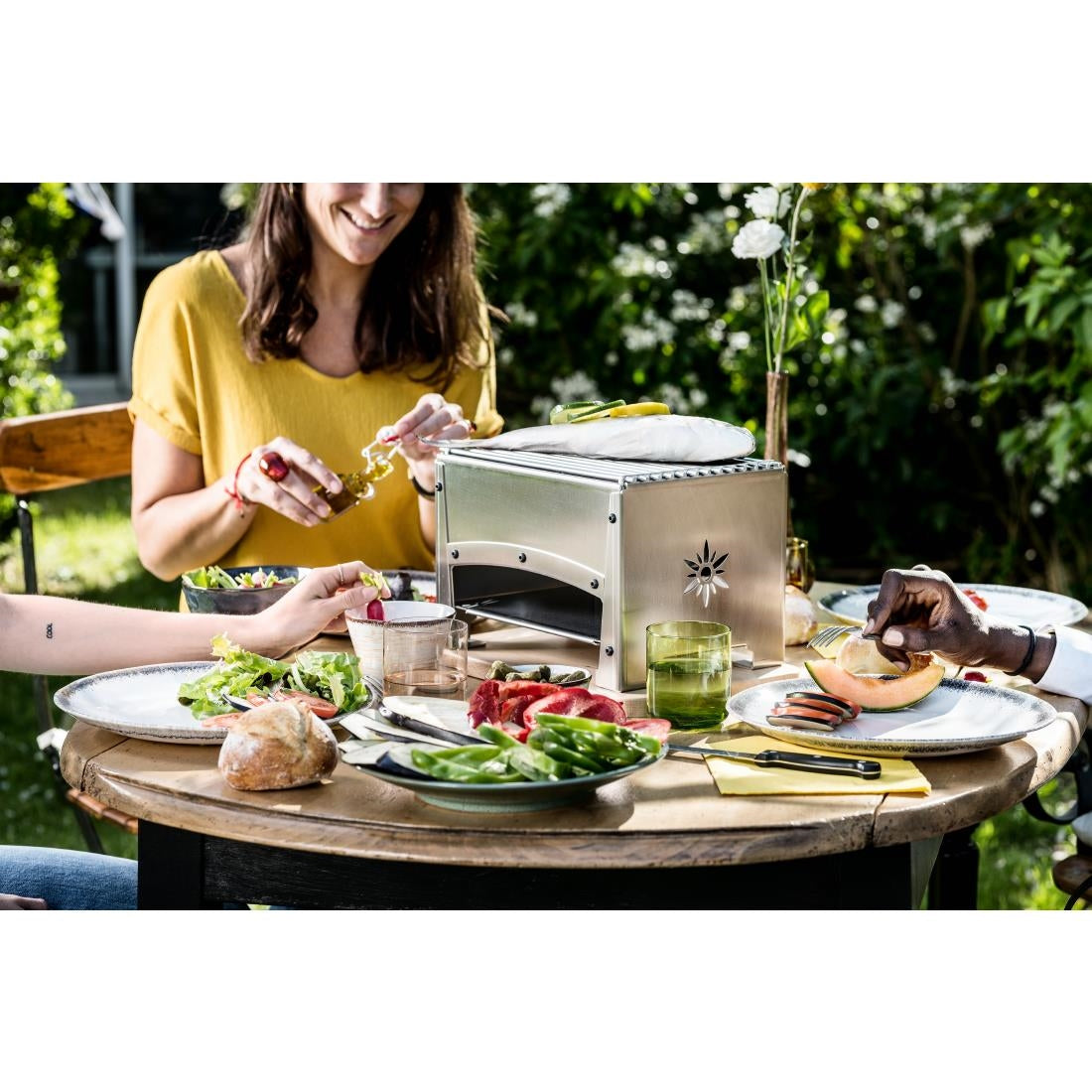 FP429 Louis Tellier Brasero Tafelbarbecue Brasi-F