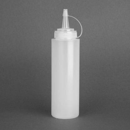 K062 Vogue knijpfles transparant 227ml