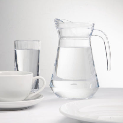 GF923 Olympia glazen kannen 1Ltr (6 stuks)