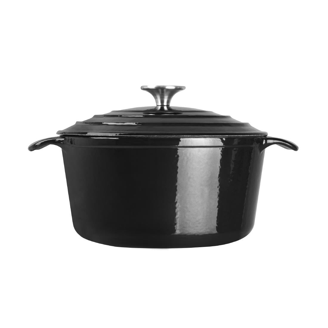 GH300 Vogue ronde inductie braadpan zwart 3,2Ltr