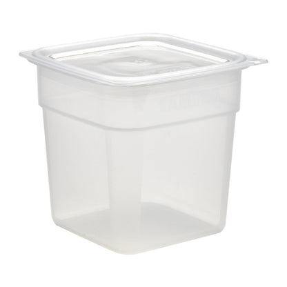 CU143 Cambro FreshPro doorzichtig deksel 100 mm x 100 mm