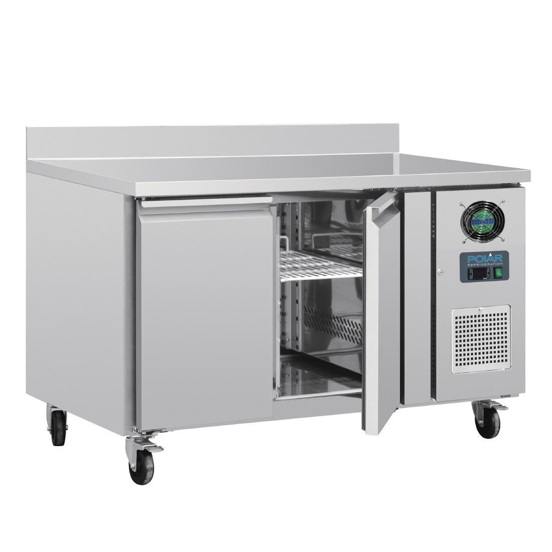 DL916 Polar U-serie 2-deurs vrieswerkbank en achteropstand 282L