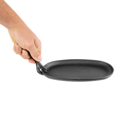 GG133 Olympia gietijzeren pan ovaal 24cm