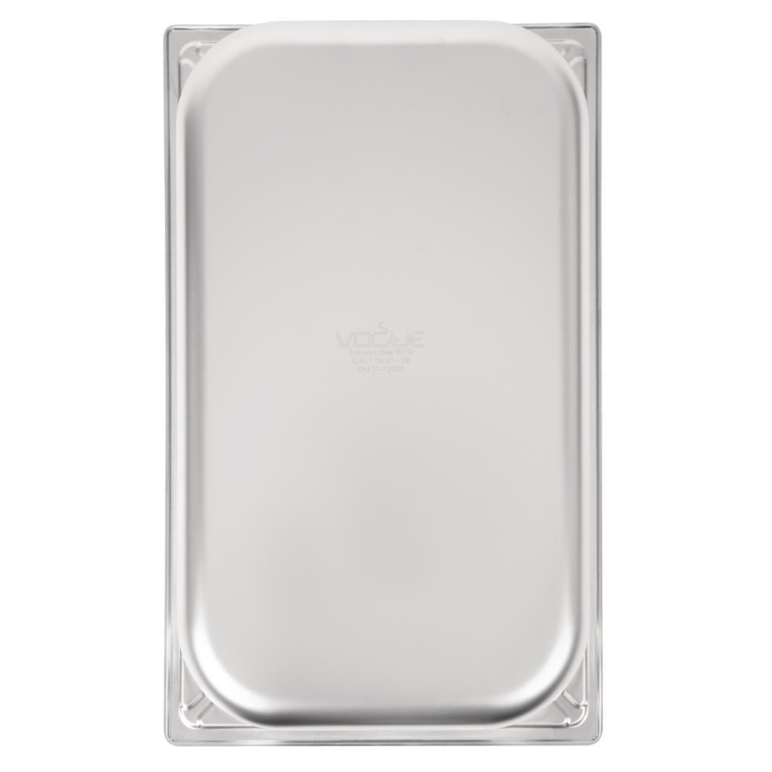 DW434 Vogue heavy-duty RVS GN 1/1 bak 100mm