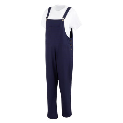 BA174-XL Southside Bib & Brace Katoenen Canvas Tuinbroek Marineblauw XL