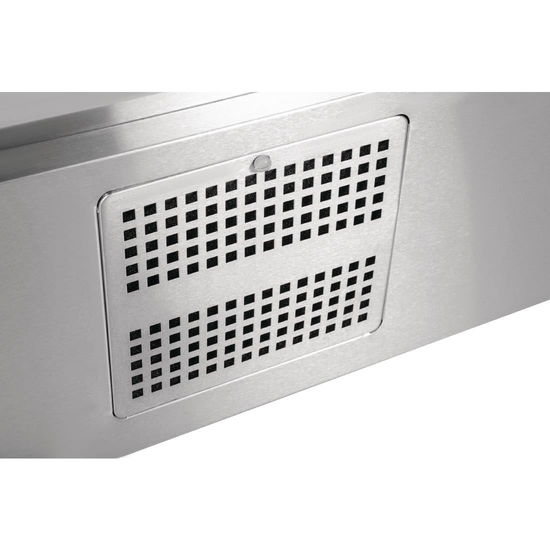 CL109 Polar G-serie 3-deurs koelwerkbank met marmeren werkblad 368Ltr