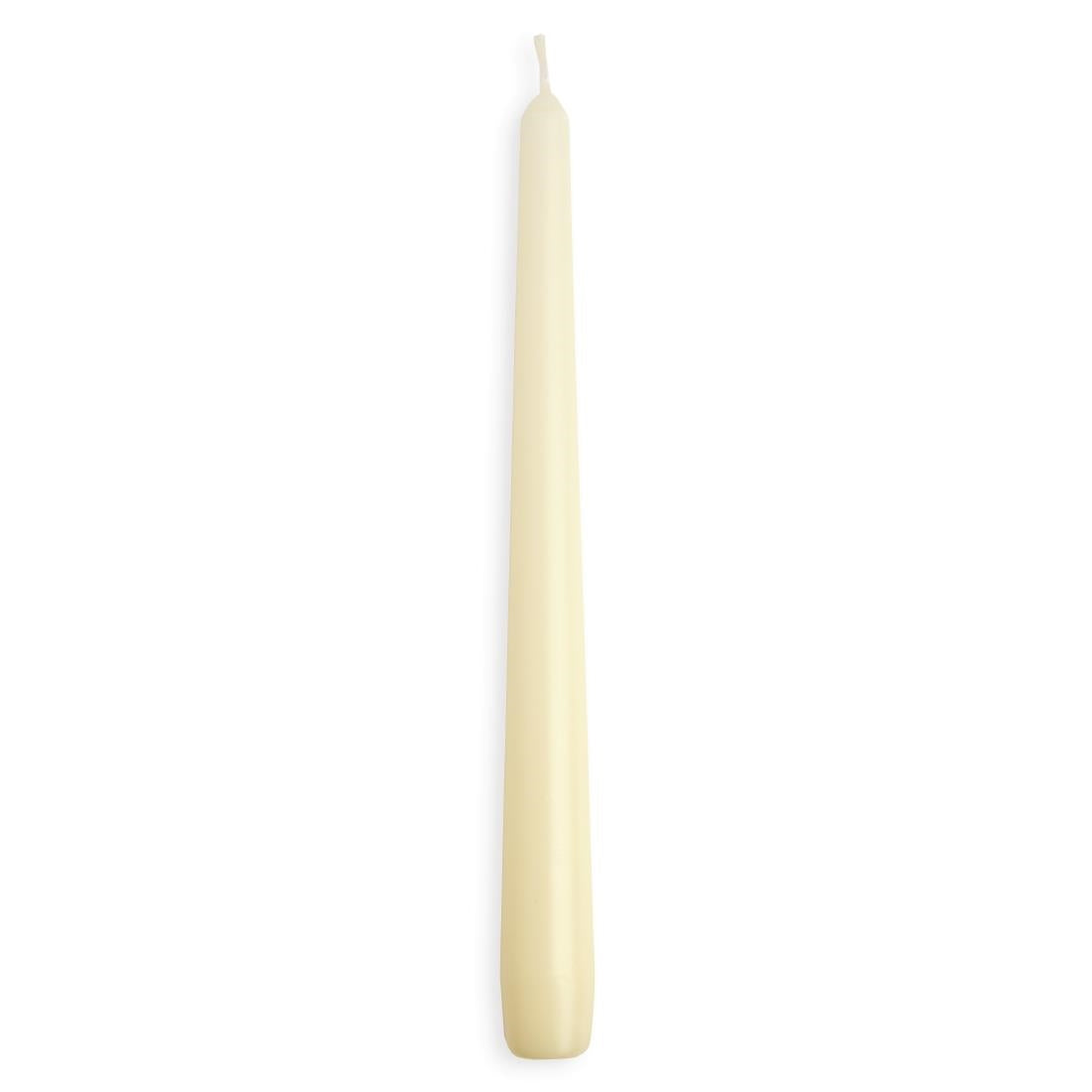 P962 Bolsius gotische dinerkaarsen ivoor (100 stuks)