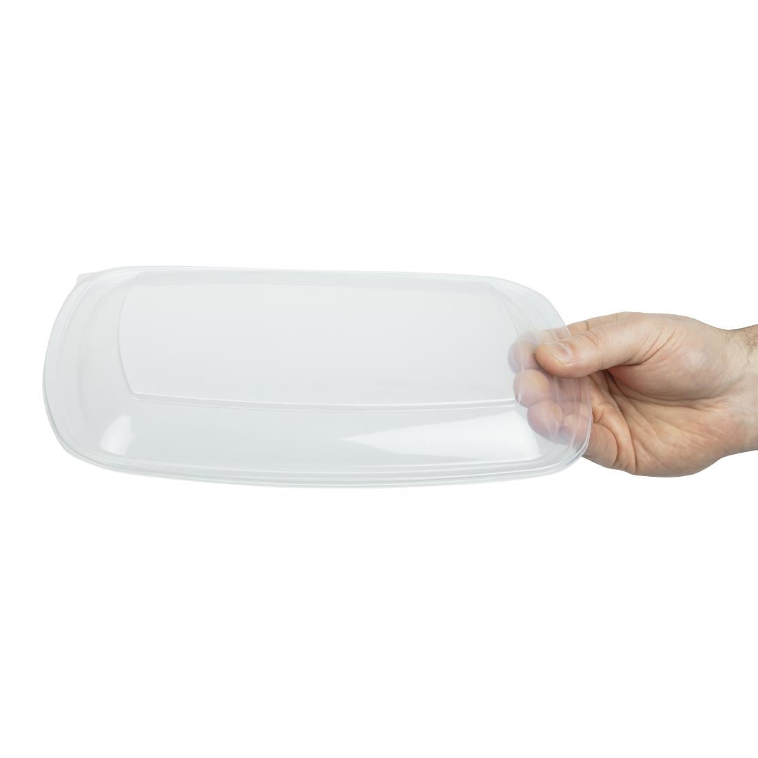 DW785 Fastpac deksels voor grote rechthoekige voedseldozen 1350ml (150 stuks)
