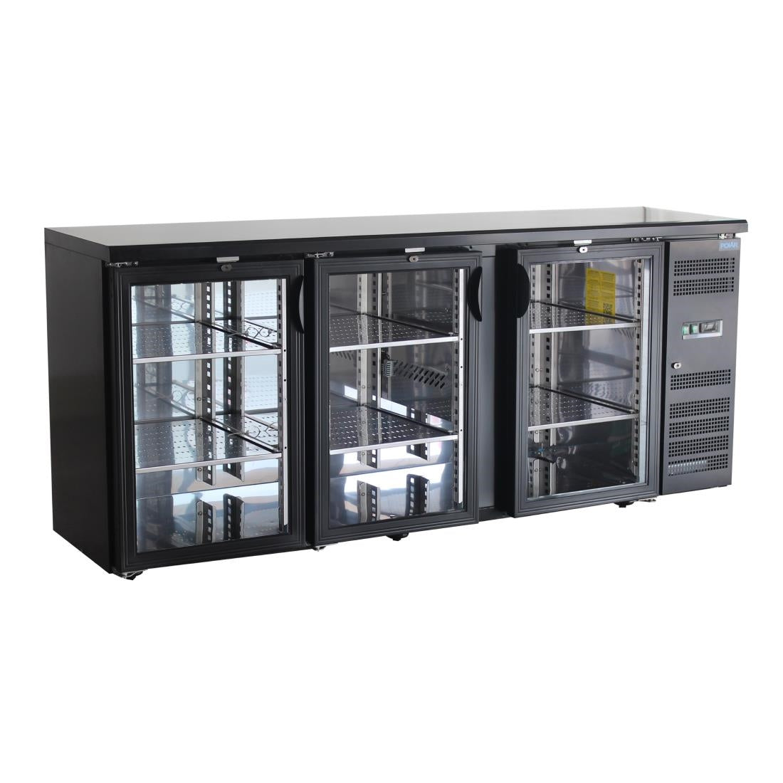 UA022 Polar U-serie premium 3-deurs barkoeling 355Ltr