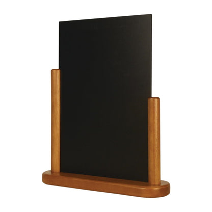 Y870 Securit tafelkrijtbordje teak 32x27cm