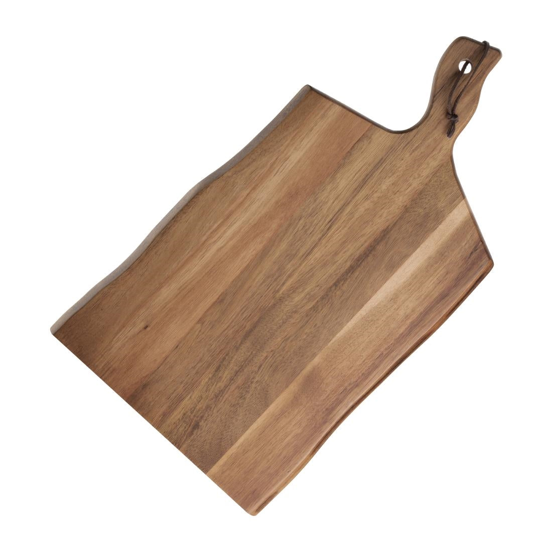 GM264 Olympia acaciahouten serveerplank golvende rand 35,5x25cm