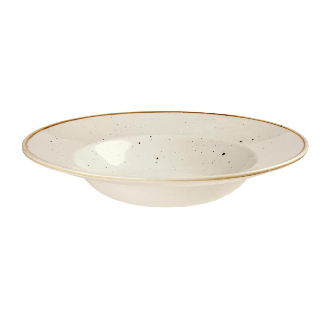 DF798 Churchill Stonecast Barley White Kom Met Brede Rand Large 27.69cm (12 stuks)