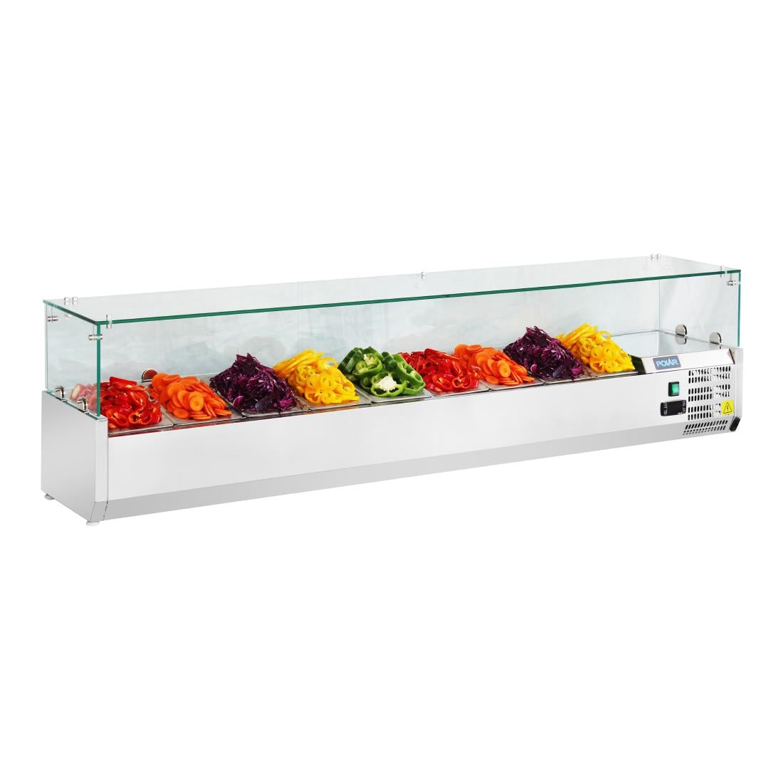 GD878 Polar G-serie opzetkoelvitrine 9x GN 1/3