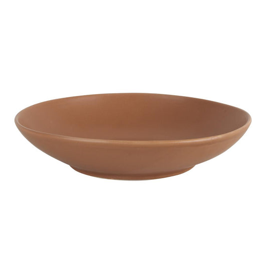 FC717 Olympia Build A Bowl platte kom cantaloupe 25x4,5cm (4 stuks)