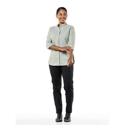 BA014-M Chaud Devant Nordic Green dames koksbuis maat M