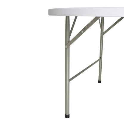 CC506 Bolero ronde klaptafel wit 153cm