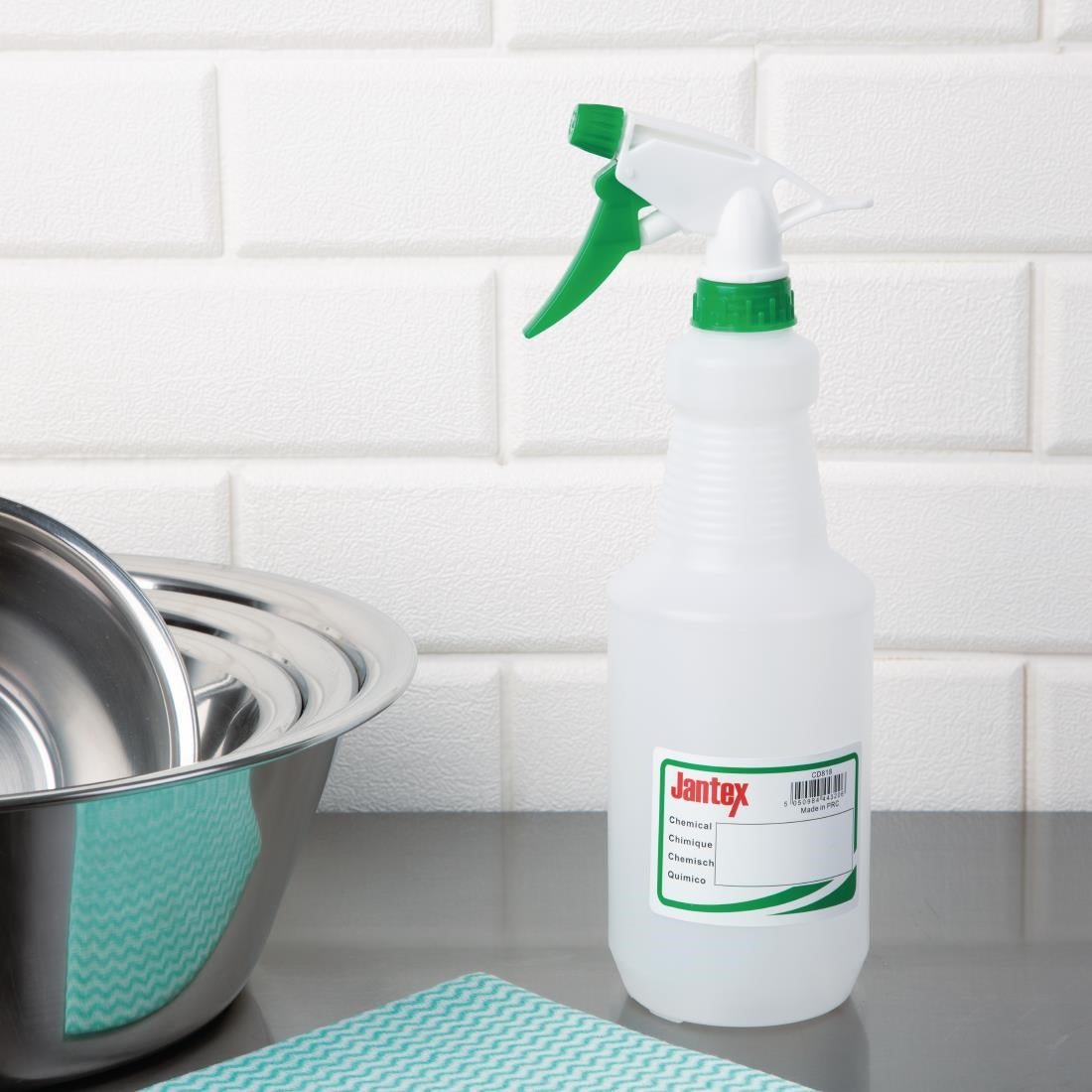 CD818 Jantex kleurcode sprayfles groen 750ml