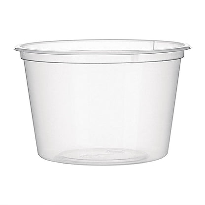 CT286 Fiesta recyclebare plastic magnetronbestendige delicatessenpotten 100ml (100 stuks)