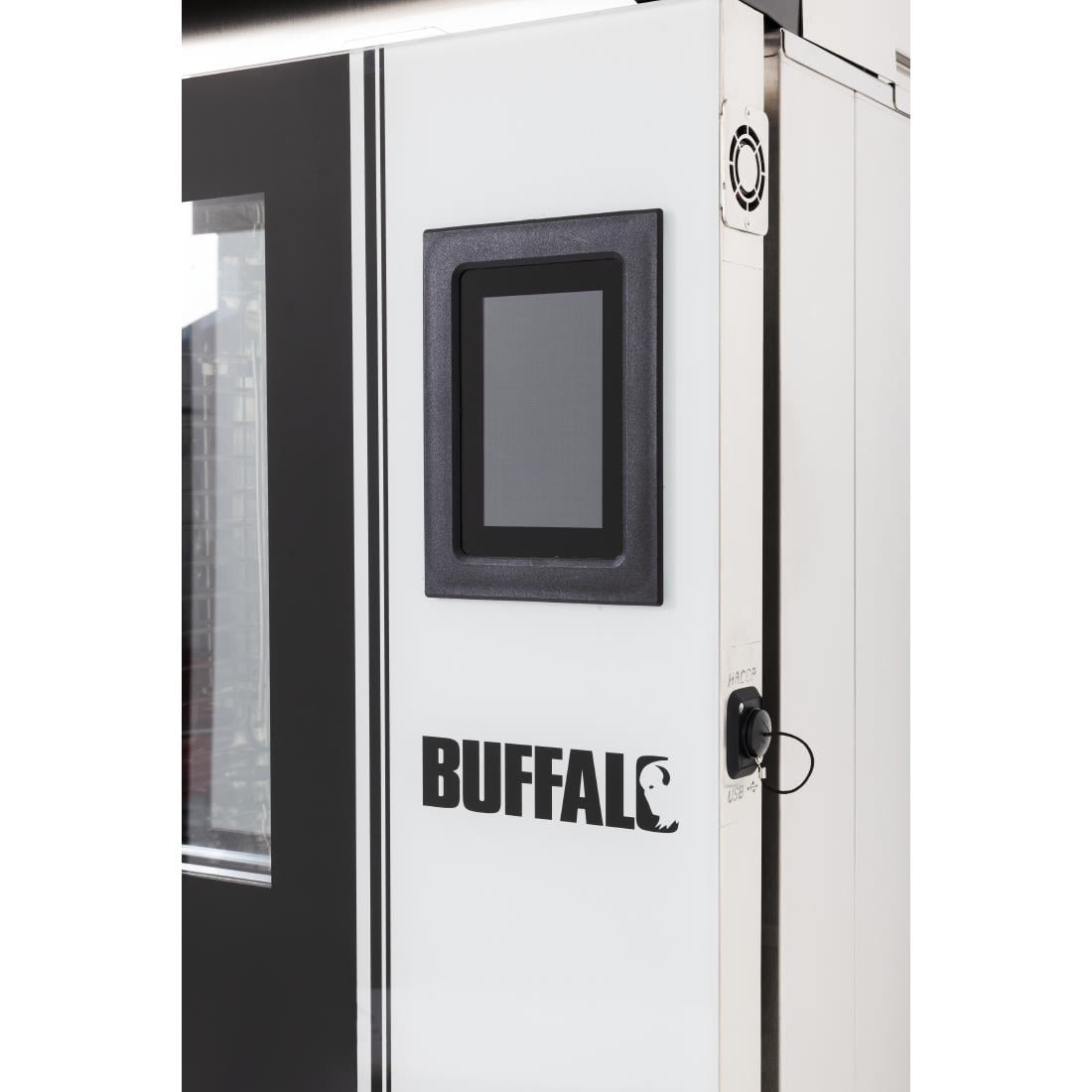 SA775 Buffalo Slim Touchscreen Compact Combi Oven 6 x GN 1/1 Met Installatiekit
