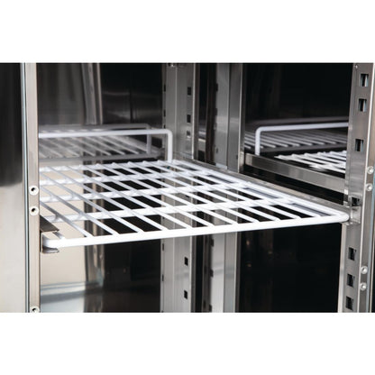 G379 Polar U-serie 4-deurs koelwerkbank 449L