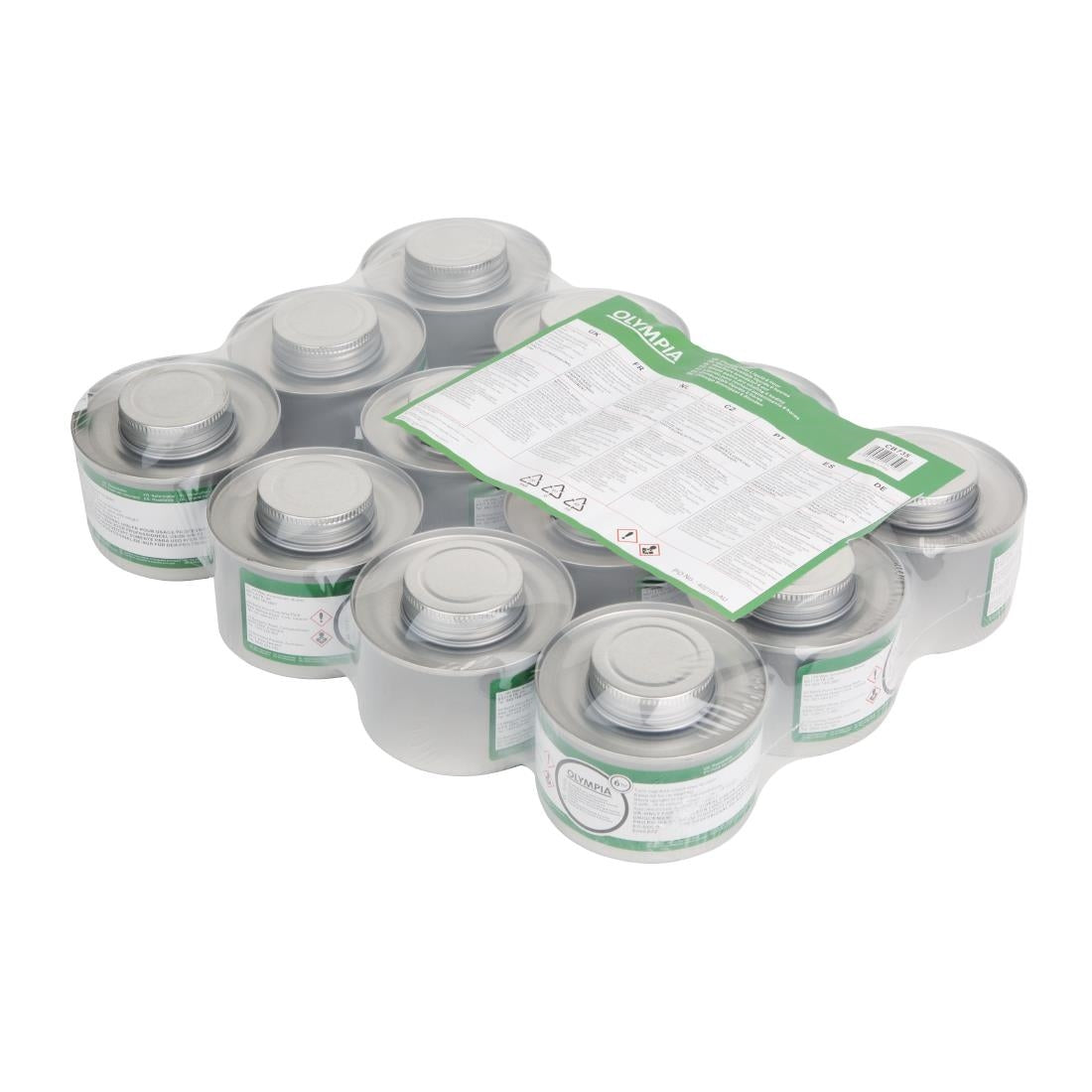 CB735 Olympia vloeibare brandpasta met lont 6 uur (12 stuks)