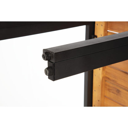 DS154 Bolero stalen en acaciahouten banken 100cm (2 stuks)