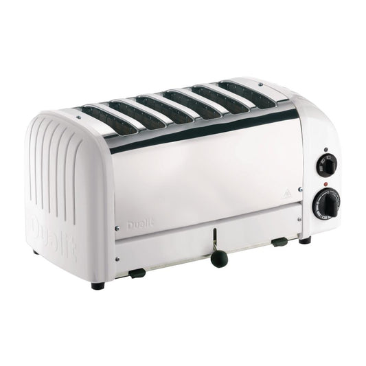 E975 Dualit Vario broodrooster 6 sleuven wit 60146