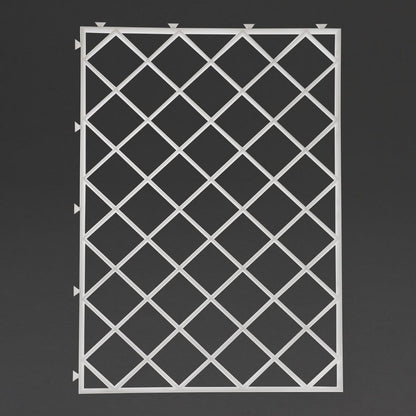 D824 Glazenmatten 23,2x21,5cm (10 stuks)