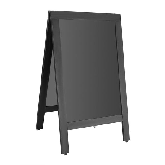 CU992 Olympia stoepplank zwart houten frame 500x850mm