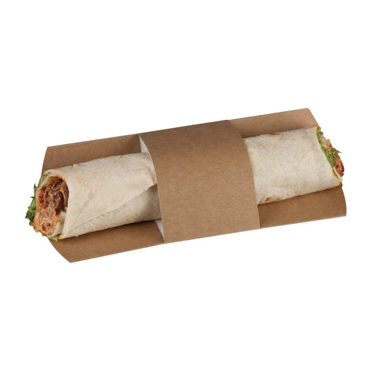 FA383 Colpac kraft tortillabakje composteerbaar (1000 stuks)