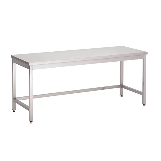 GN112 Gastro M RVS werktafel zonder onderblad 85x180x70cm