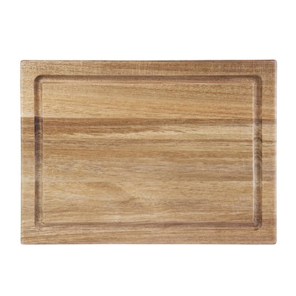 DP138 Olympia acaciahouten steakplank zonder inzet klein