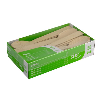 HZ712 Sier Disposables Lepel bamboe 170 mm (50 stuks)