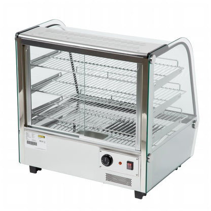 CD231 Buffalo warmhoudvitrine 120L 67(h) x 68,7(b) x 56,8(d)cm
