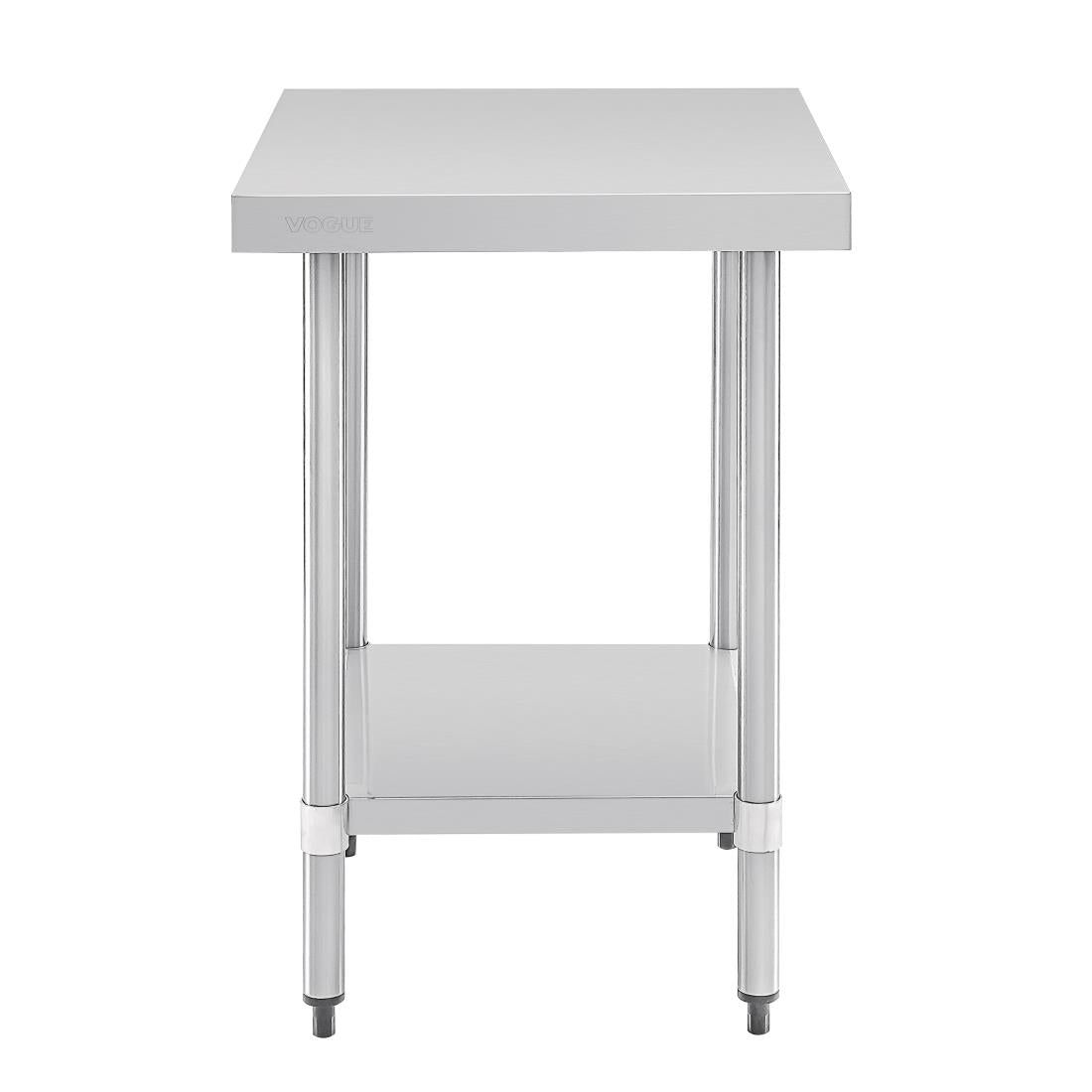 T389 Vogue RVS werktafel zonder achteropstand 90x60x60cm