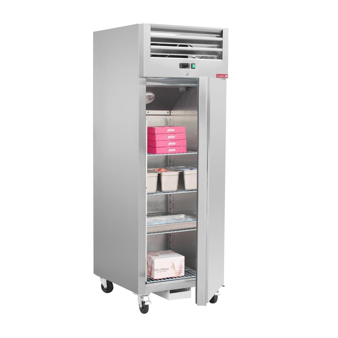 GM585 Gastro-M vrijstaande 1-deurs vriezer 376Ltr