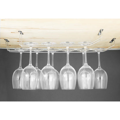 CE307 Olympia glazenrek verchroomd 40,5cm