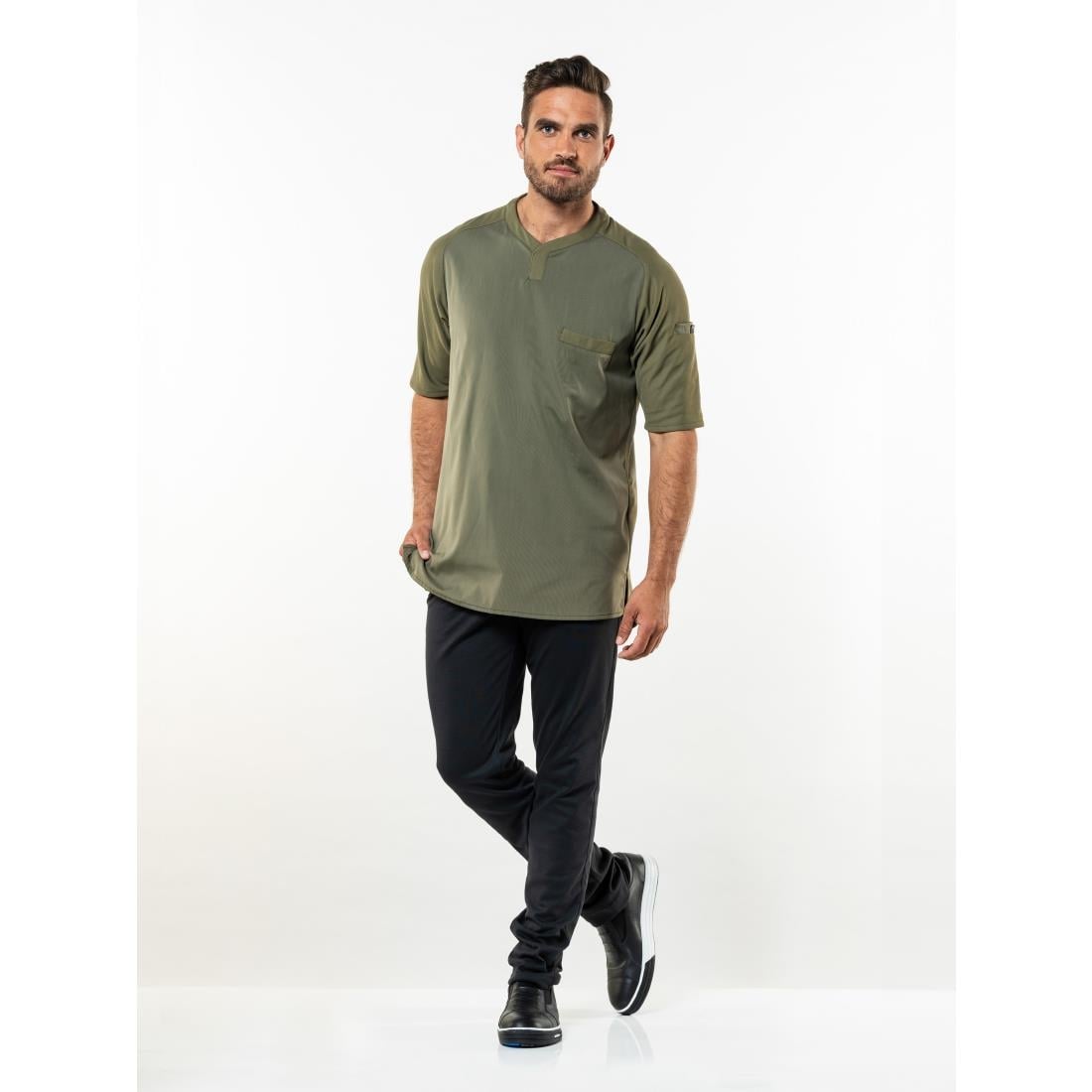 BA016-M Chaud Devant Valente UFX t-shirt groen maat M
