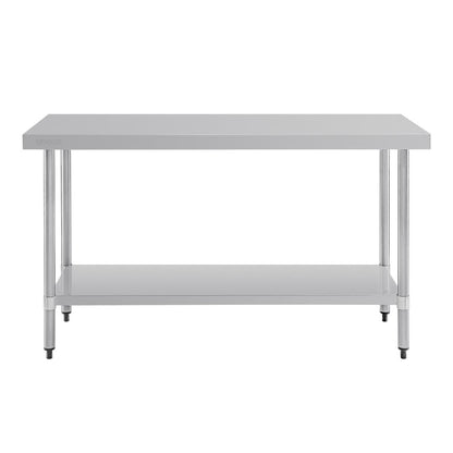 T377 Vogue RVS werktafel zonder achteropstand 90x150x60cm