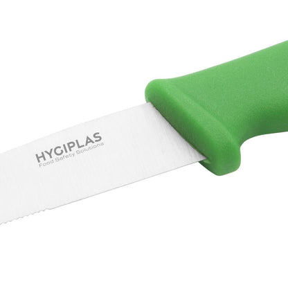 C862 Hygiplas gekarteld groentemes 10cm groen