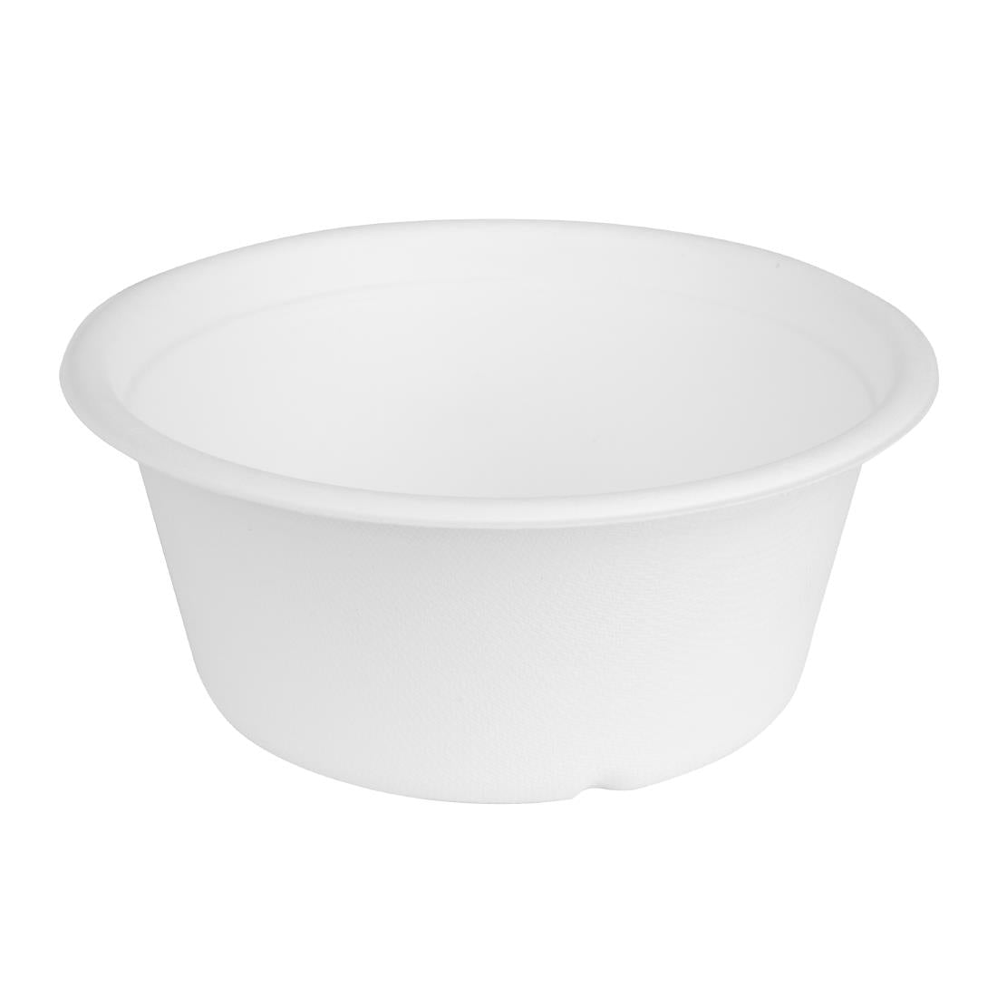 HW021 Fiesta Composteerbare Bagasse Kom Basis 400ml (50 stuks)