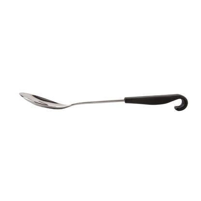 CS911 Vogue geperforeerde serveerlepel met zwarte handgreep 34cm