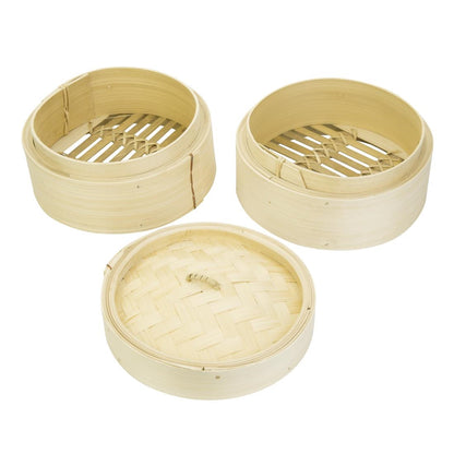 K302 Vogue bamboe stoommandje 15,2cm