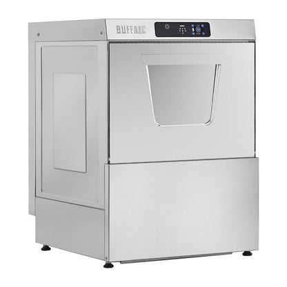 HC518 Buffalo Digitale Ondercounter Vaatwasser Met Afvoerpomp 500mm Mand 3.6Kw