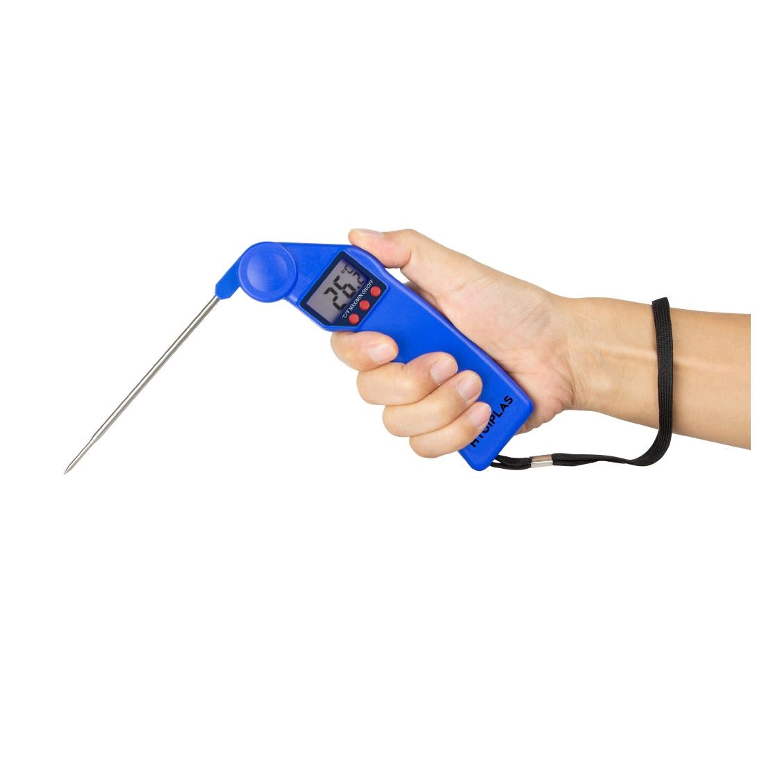 FX146 Hygiplas Easytemp kleurgecodeerde blauwe thermometer